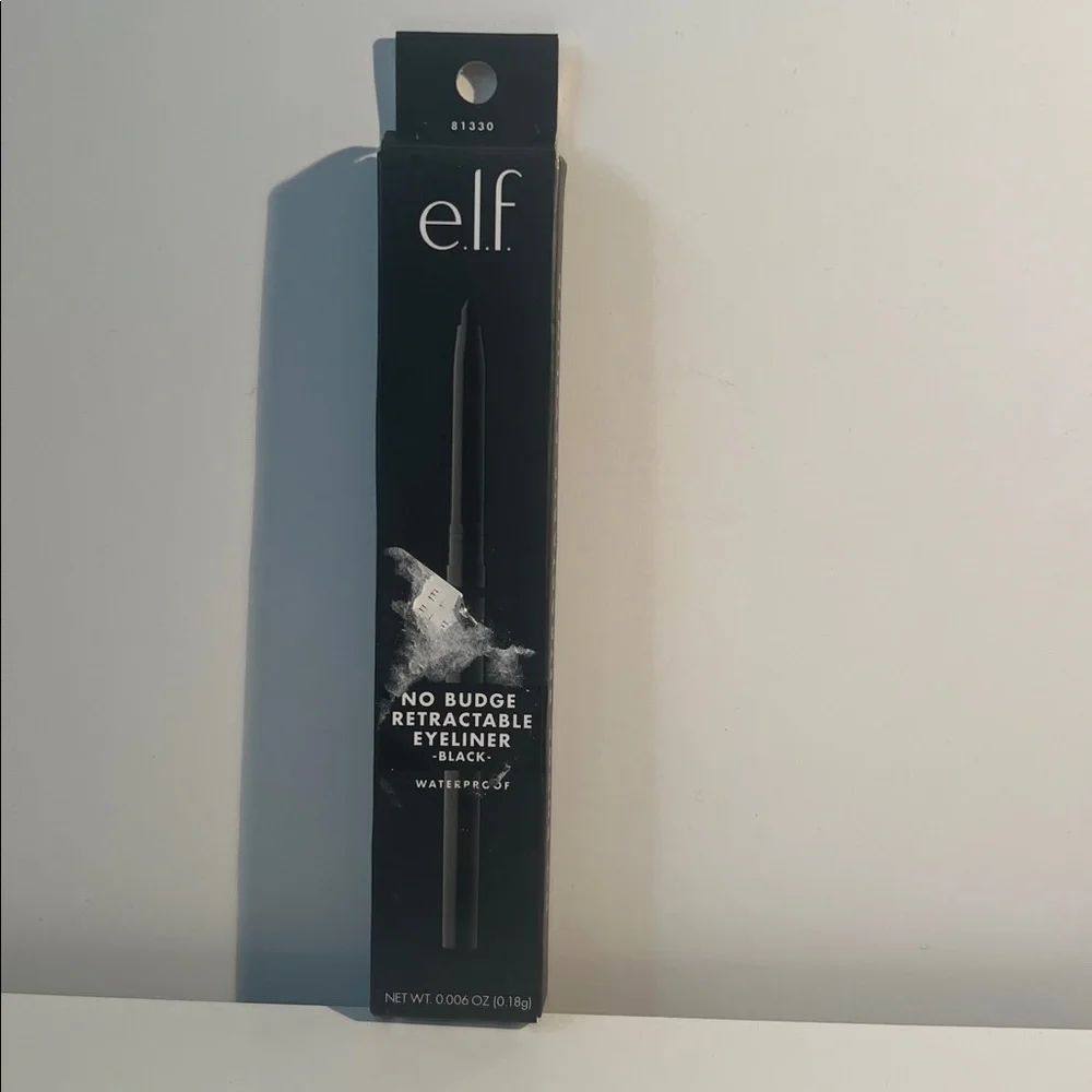 E.L.F No Budge Retractable Liner - Black Waterproof NIB ❤️